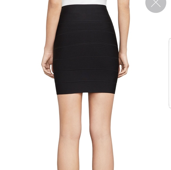 🔴5/$30! BCBGMaxAzria Simone Textured Skirt - Picture 2 of 7